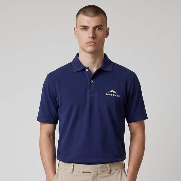 Holderness & Bourne Other - Holderness & Bourne Golf Polo Shirt Mens Large Navy Blue The Scott Tailored Fit